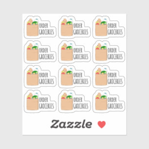 Order Groceries Shopping Reminder Bujo Planner
