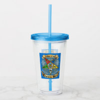 Order of Eastern Star Acrylic Tumbler