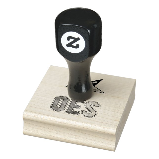 Order Of Eastern Star Rubber Stamp (Stamp)