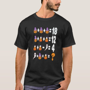 Order Of Operations Quiz Math Teacher Halloween T-Shirt
