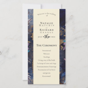 Order of service, program Romantic