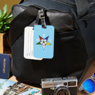 Order of the Eastern Star Emblem of the Order Luggage Tag