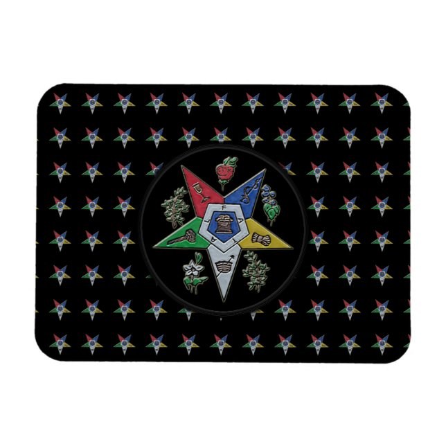 Order Of The Eastern Star Magnet (Horizontal)