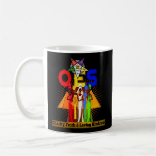 Order Of The Eastern Star Oes Ring Diva Sister'S K Coffee Mug