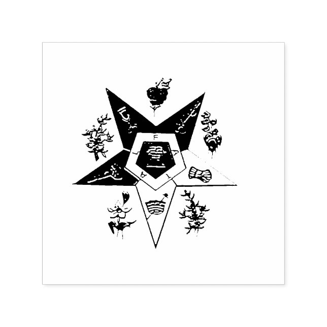 Order Of The Eastern Star Self-inking Stamp (Design)
