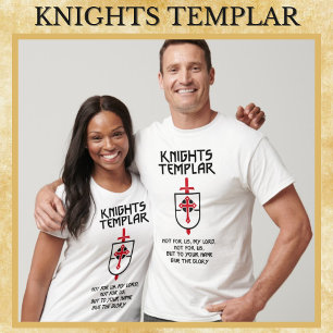 Order of the Knights Templar MOTTO T-Shirt