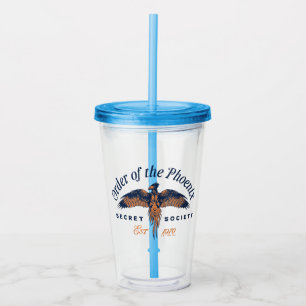 ORDER OF THE PHOENIX Secret Society Graphic Acrylic Tumbler