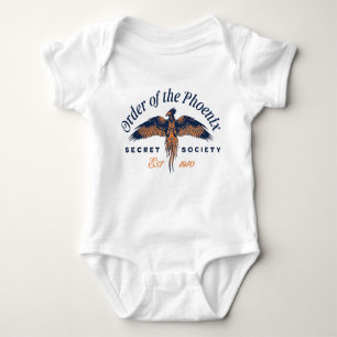 ORDER OF THE PHOENIX Secret Society Graphic Baby Bodysuit