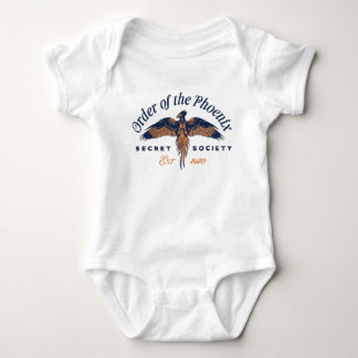 ORDER OF THE PHOENIX Secret Society Graphic Baby Bodysuit