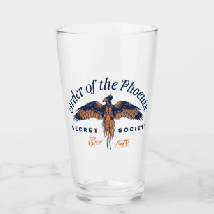 ORDER OF THE PHOENIX Secret Society Graphic Glass
