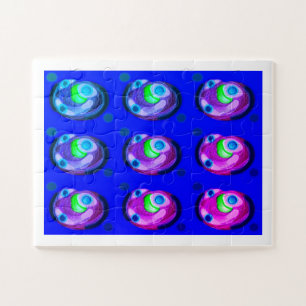 Order out of chaos art jigsaw puzzle