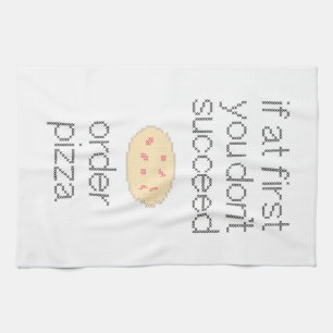 Order Pizza! Tea Towel