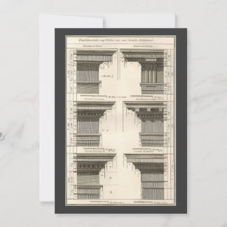 Orders of Architecture, Vintage Entablatures
