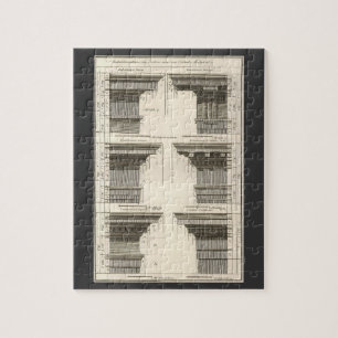 Orders of Architecture, Vintage Entablatures Jigsaw Puzzle