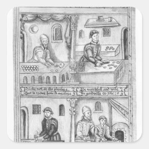 Ordinance of the Bakers of York, 1595-96 Square Sticker