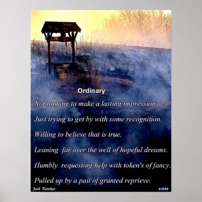 Ordinary Poster (Front)