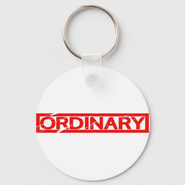 Ordinary Stamp Key Ring (Front)