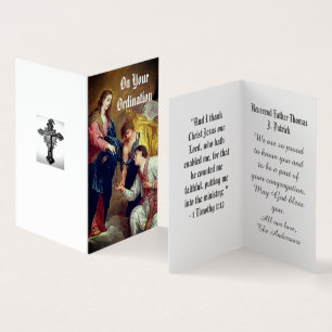 Ordination to Priesthood Card
