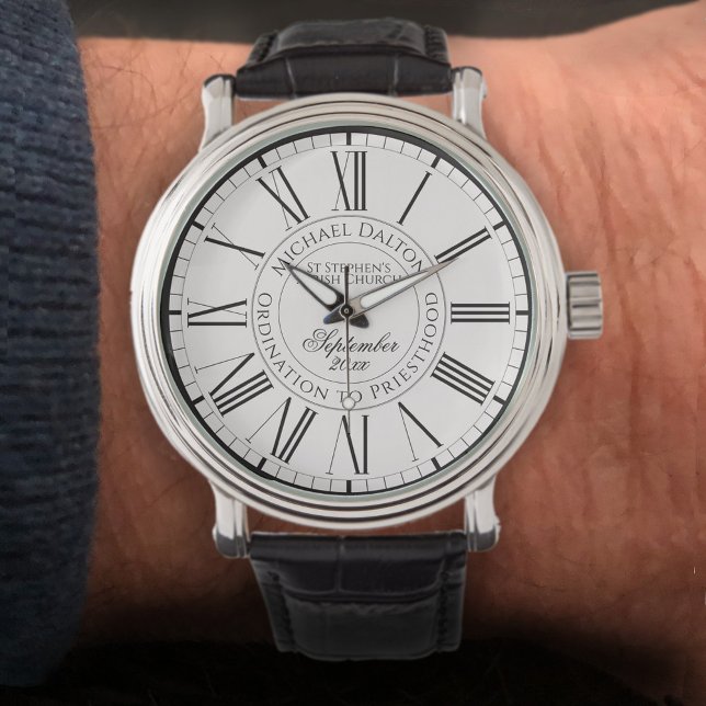 Ordination to Priesthood Personalised Watch (Creator Uploaded)