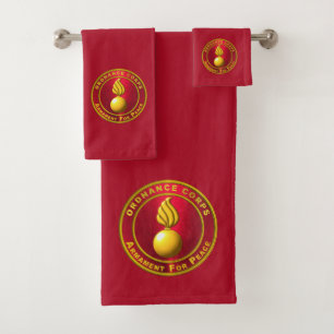 Ordnance Corps Bath Towel Set