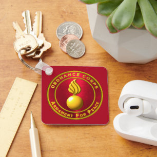 Ordnance Corps Key Ring