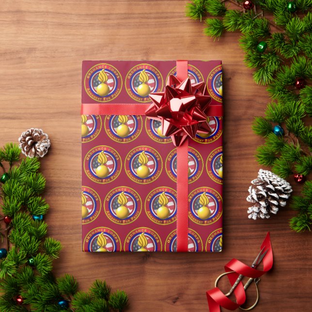 Ordnance Corps  Wrapping Paper (Holiday Gift)