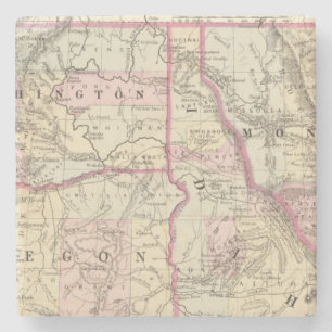 Ore, Wash, Ida, Mont Stone Coaster