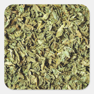Oregano Square Sticker