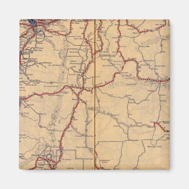 Oregon 4 magnet (Front)