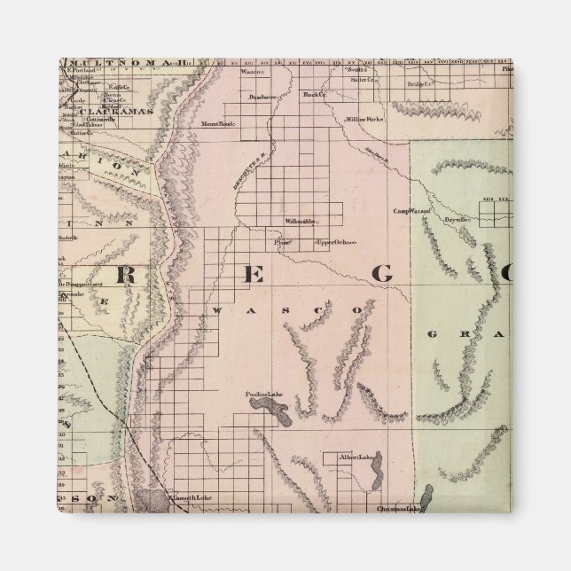 Oregon 5 magnet (Front)