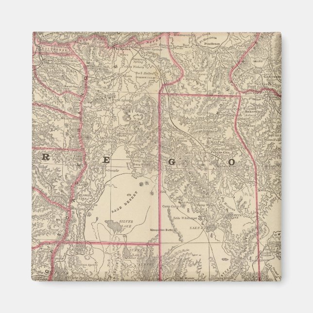 Oregon 6 magnet (Front)