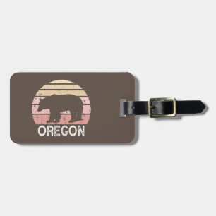 Oregon Bear Luggage Tag