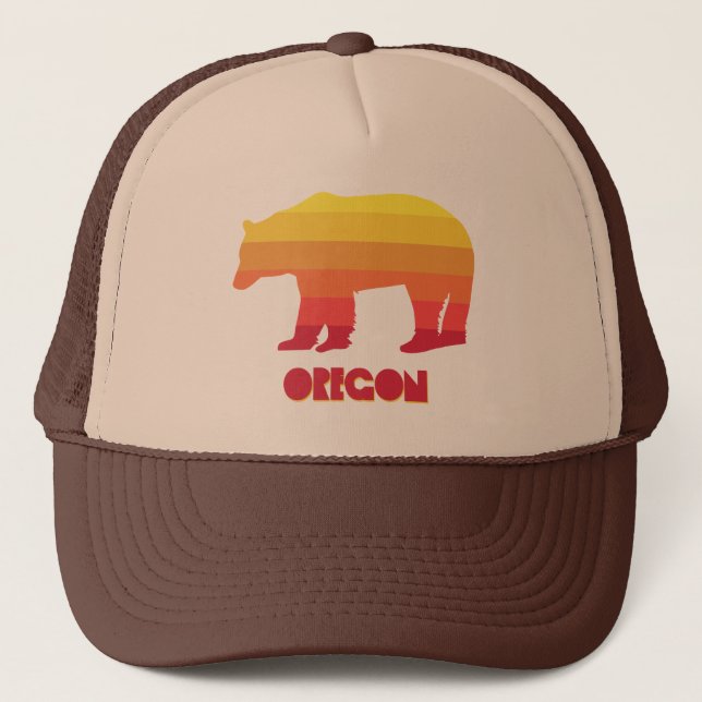 Oregon Bear Trucker Hat (Front)