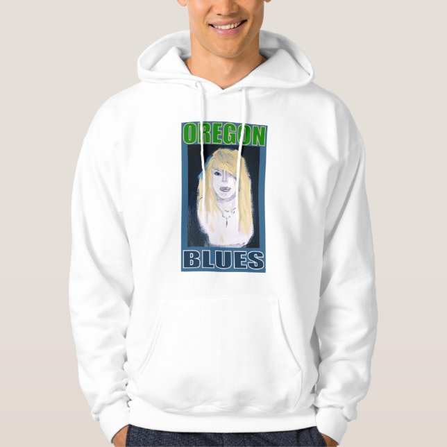 OREGON BLUES HOODIE (Front)