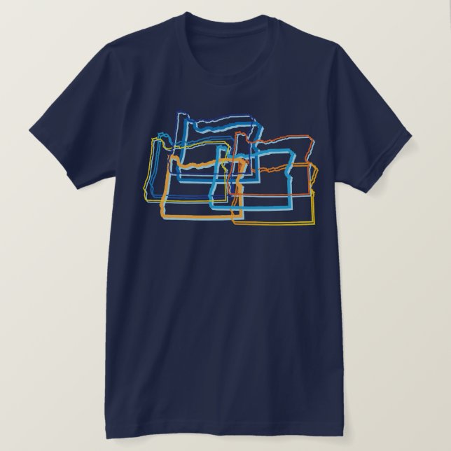 oregon blur T-Shirt (Design Front)