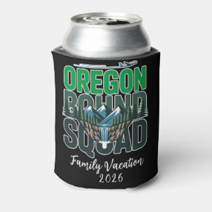 Oregon Bound Squad Travel Adventure Can Cooler