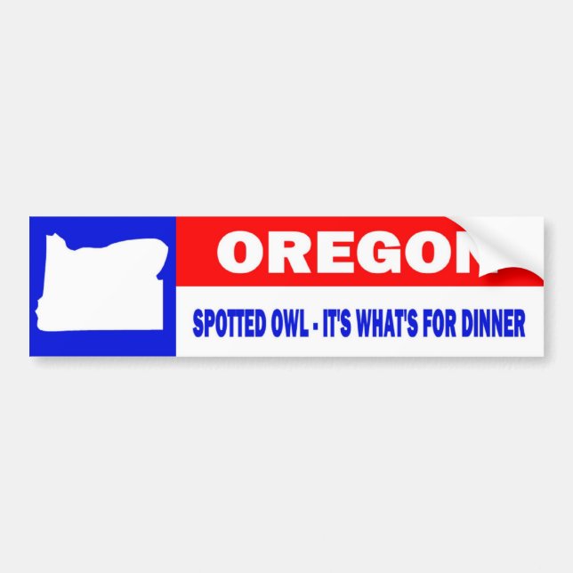 OREGON BUMPER STICKER (Front)
