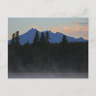 Oregon Cascades at Dawn Postcard
