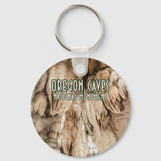 Oregon Caves National Monument Key Ring (Front)