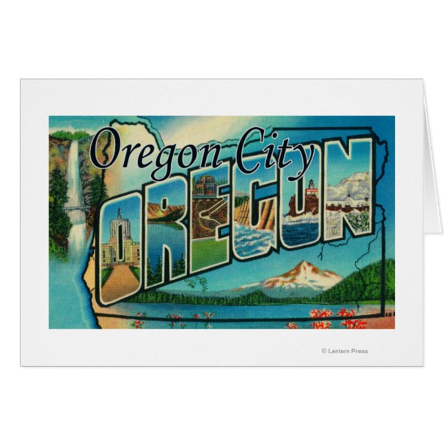 Oregon City, OregonLarge Letter ScenesCity, OR (Front Horizontal)