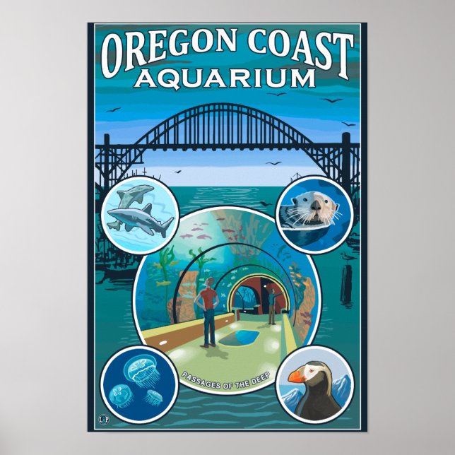 Oregon Coast Aquarium Poster (Front)