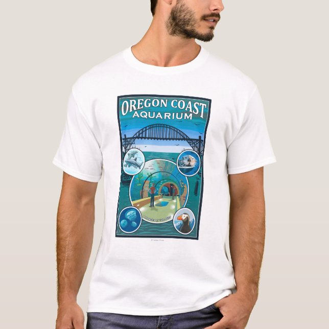 Oregon Coast Aquarium T-Shirt (Front)