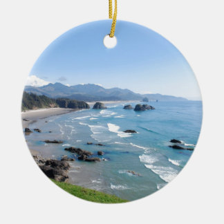 Oregon Coast Ceramic Tree Decoration