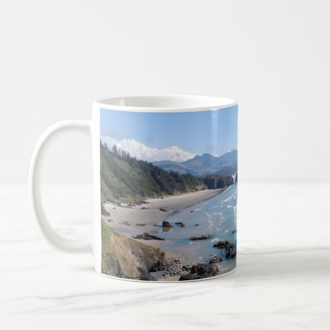 Oregon Coast Coffee Mug (Left)