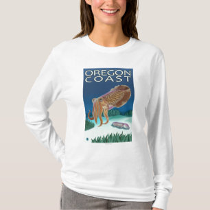 Oregon Coast Cuttlefish T-Shirt