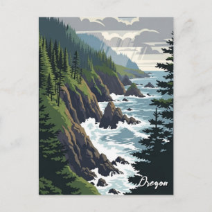 Oregon Coast Postcard