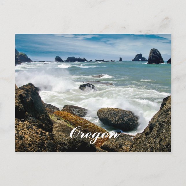 Oregon coast postcard (Front)