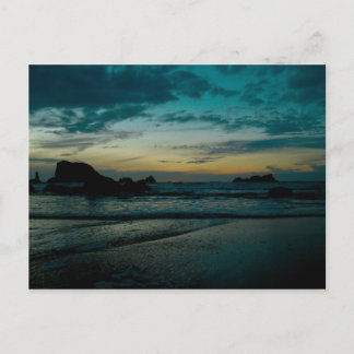 Oregon Coast Sunset 02 Postcard
