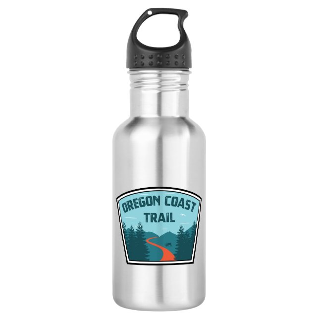Oregon Coast Trail 532 Ml Water Bottle (Front)
