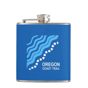 Oregon Coast Trail Hip Flask